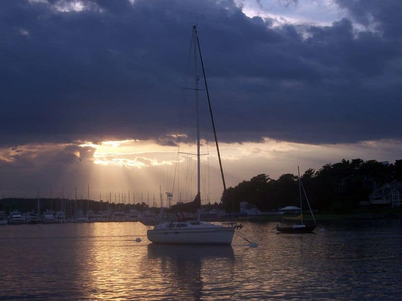 portsmouth harbor sunset cruise