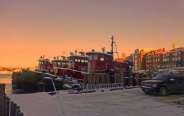 Tugs at Sunset, Portsmouth