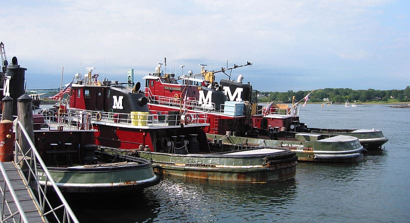 Tugboats Portsmouth NH Harbor