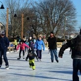 Labrie Family Skate at Puddle Dock Pond