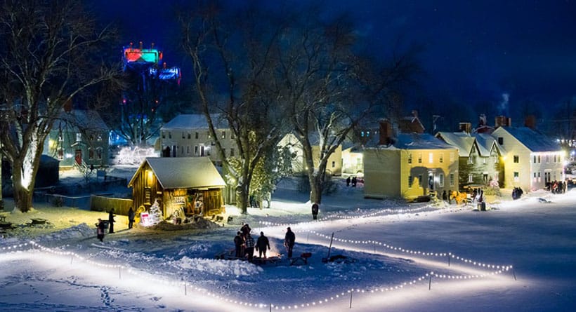 Vintage Christmas Candlelight Stroll