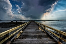 Arc of Rain, Kittery, Maine