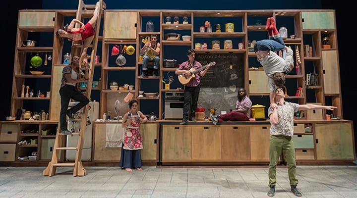 theater cirque troupe seven fingers of the hand cuisine and