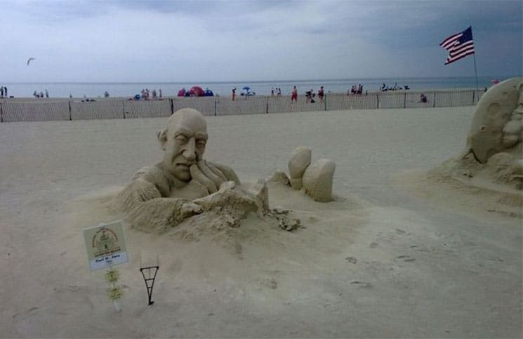 Hampton Beach Master Sand Sculpting