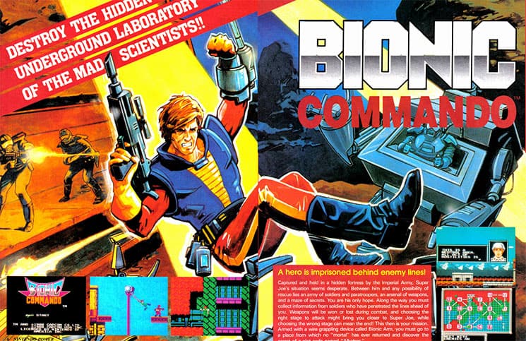 BIONIC COMMANDO（バイオニックコマンドー）』がニンテンドー3DS