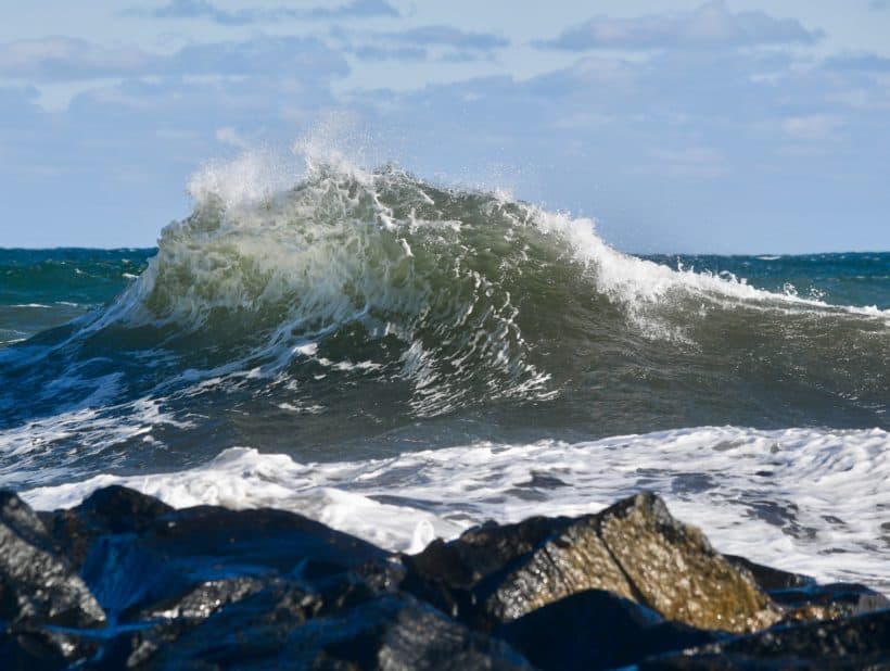 Stormy Sea by Marianne Kalmbach