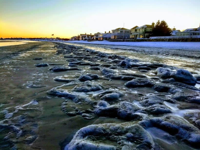 Frozen Waves, Jenness Beach