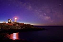 Starry Night, Nubble Lighthouse