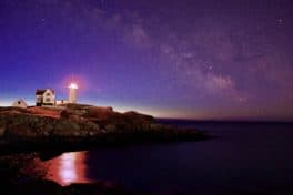 Starry Night, Nubble Lighthouse