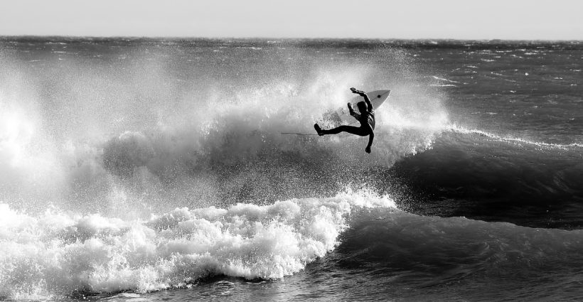 rye surfing