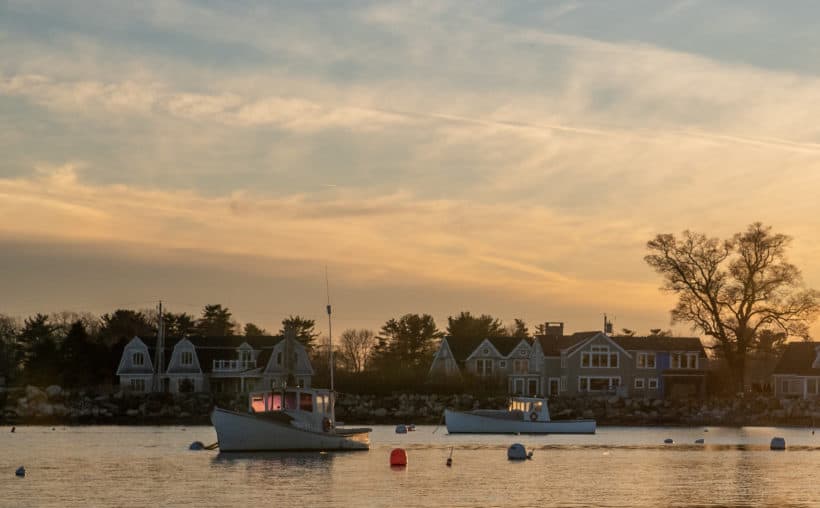 golden hour rye harbor