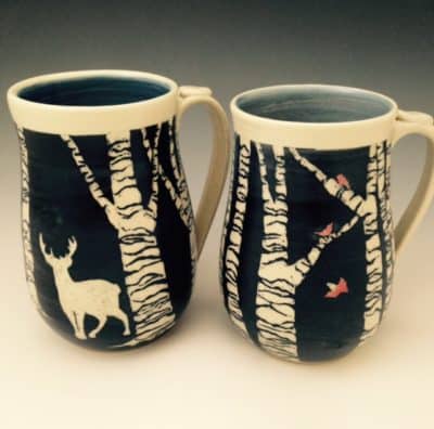 Maine Pottery Tour At The Red Door Pottery Studio In Kittery