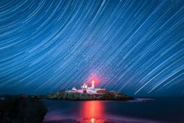 nubble star trails