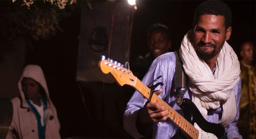 Mdou Moctar At The Press Room In Portsmouth Nh