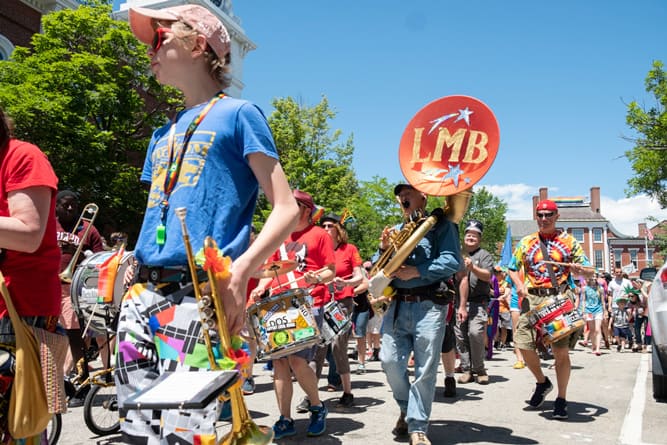 leftist marching band pride