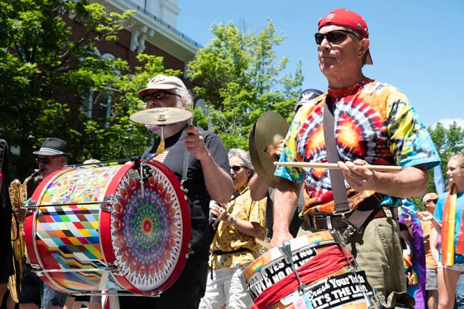 leftist marching band pride