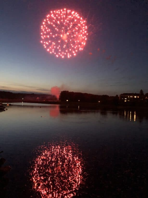 exeter fireworks