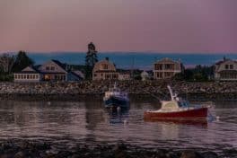 rye harbor evening