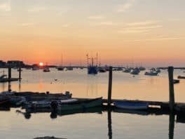 rye harbor sunrise