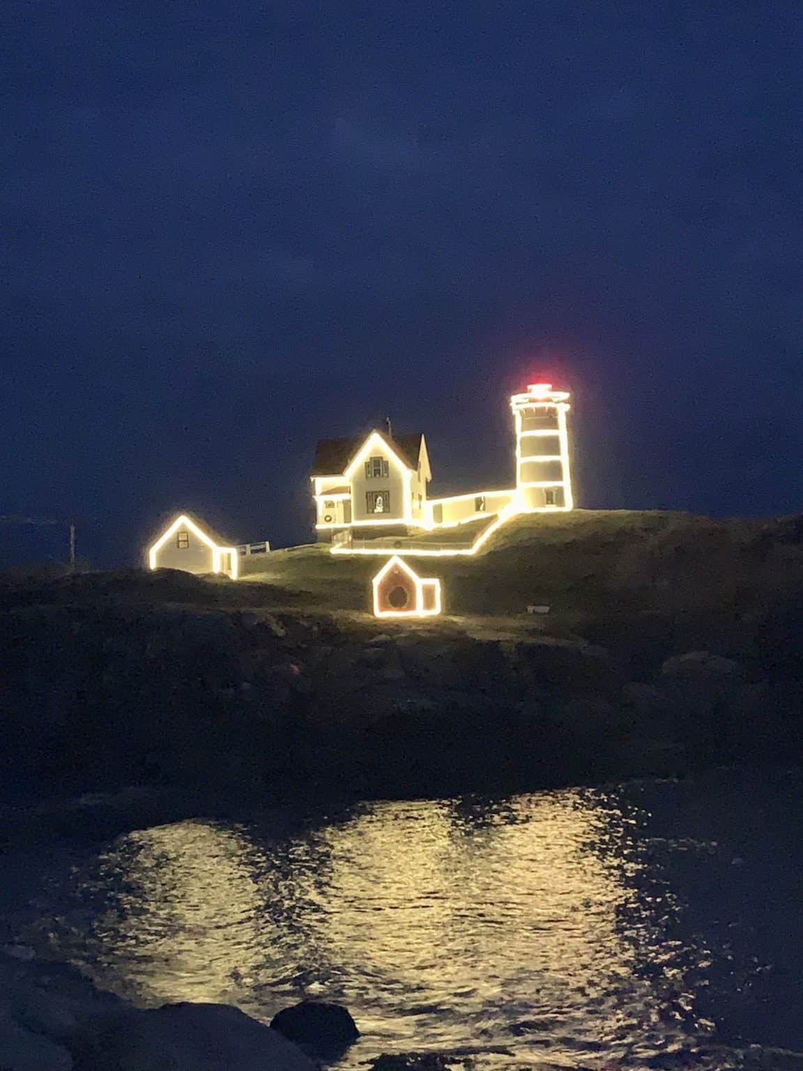 © Photo Lighting of the Nubble Lighthouse
