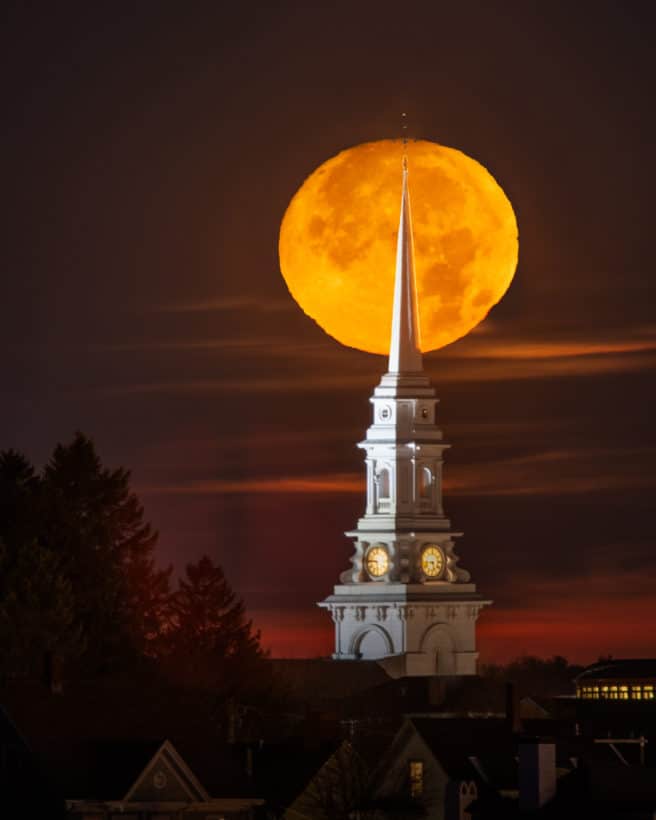 north church portsmouth moon