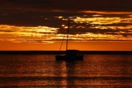 short sands beach sunset