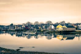 portsmouth waterfront sunrise