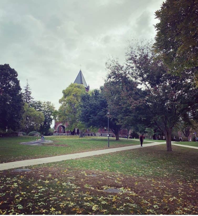 unh campus fall