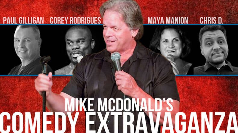 mike mcdonald comedy extravaganza