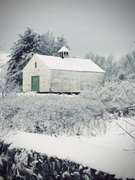 exeter nh barn snow