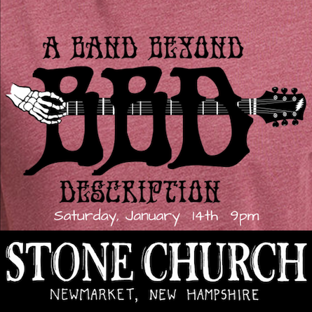 band beyond description stone church