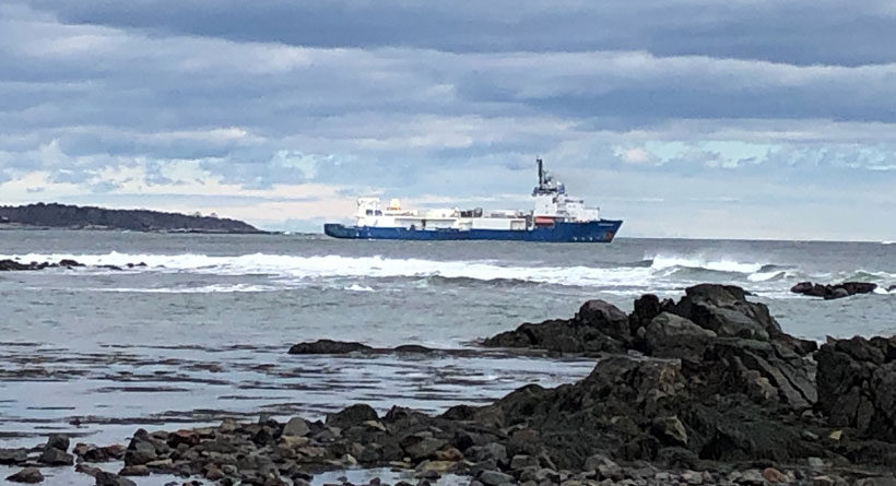 container ship endeavor
