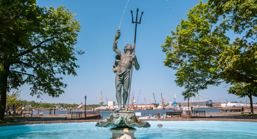 statue prescott park portsmouth