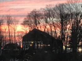 sunset stone church newmarket
