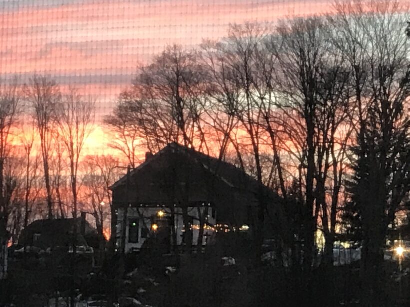 sunset stone church newmarket