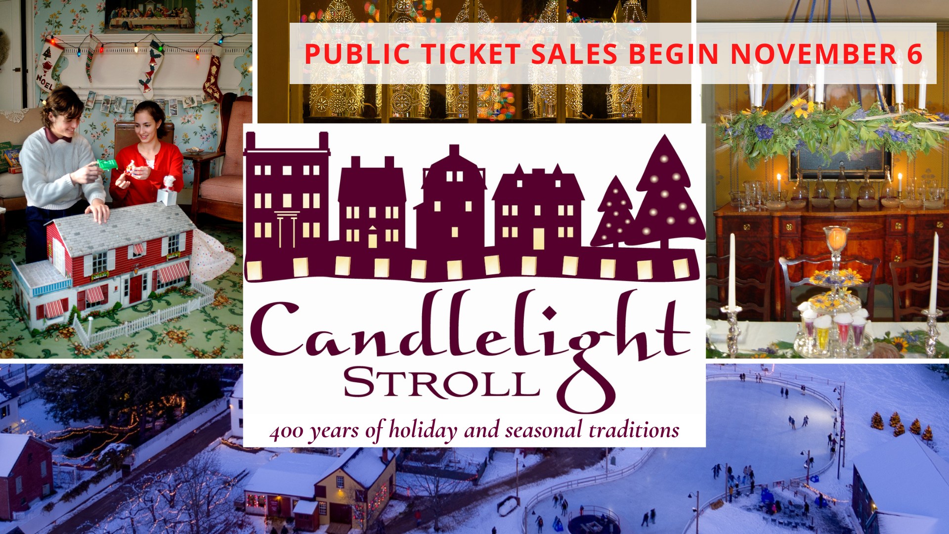 Holiday, Outdoors, Tours Candlelight Stroll at Strawbery Banke 20231209 170000