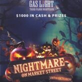 gas light halloween party