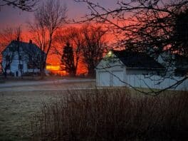 newington nh sunset