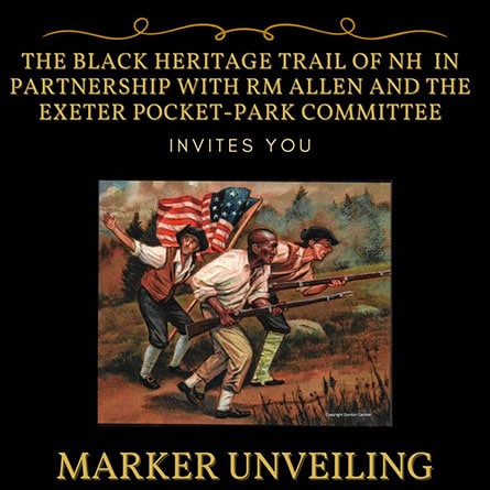 black heritage marker exeter