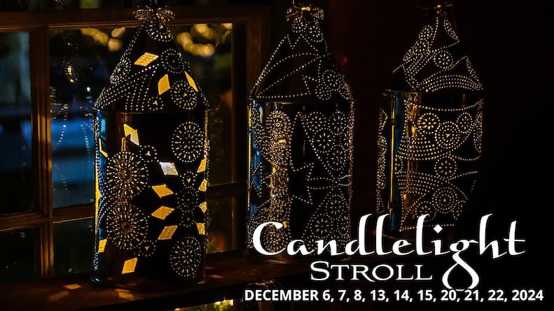 candlelight stroll strawbery banke