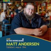 matt andersen word barn