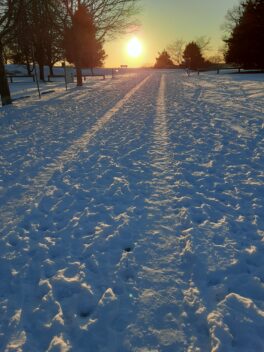 fort foster maine winter
