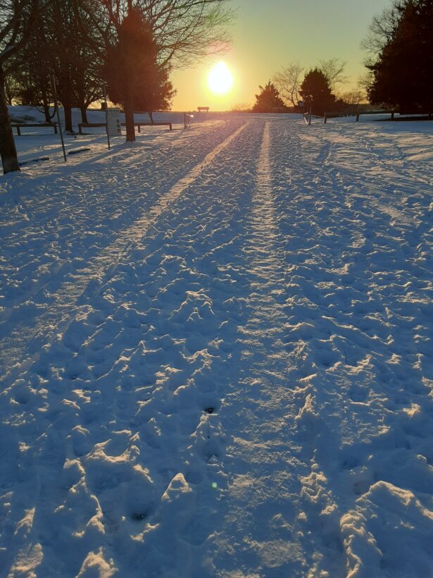 fort foster maine winter
