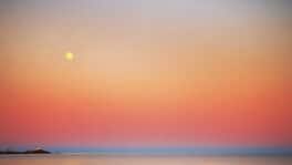 nubble york maine sunset