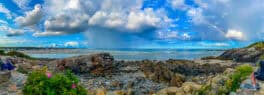 ogunquit beach maine rainbow