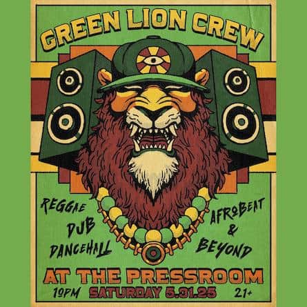 green lion press room