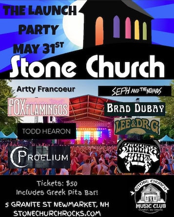 launch party stone church
