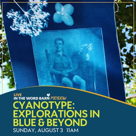 cyanotype workshop word barn
