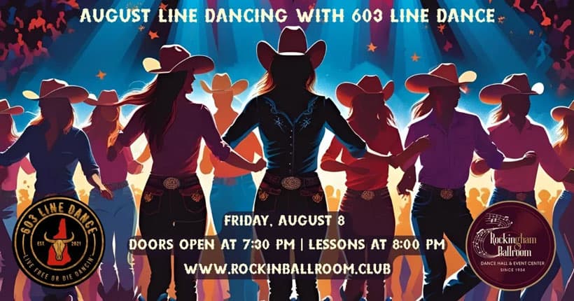 line dance rockingham ballroom