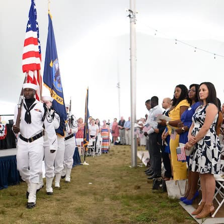 naturalization ceremony strawbery banke